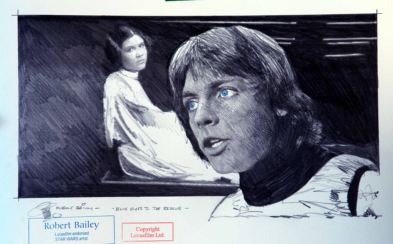 BLUE EYES TO THE RESCUE.