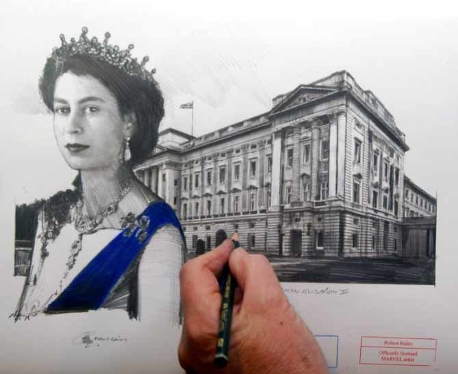 H.R.H. QUEEN ELIZABETH II.