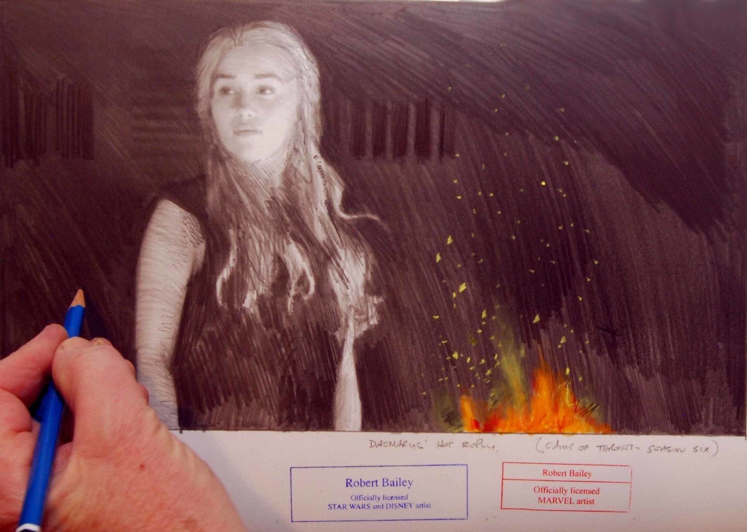 DAENARYS' HOT REPLY.  (Season Six).