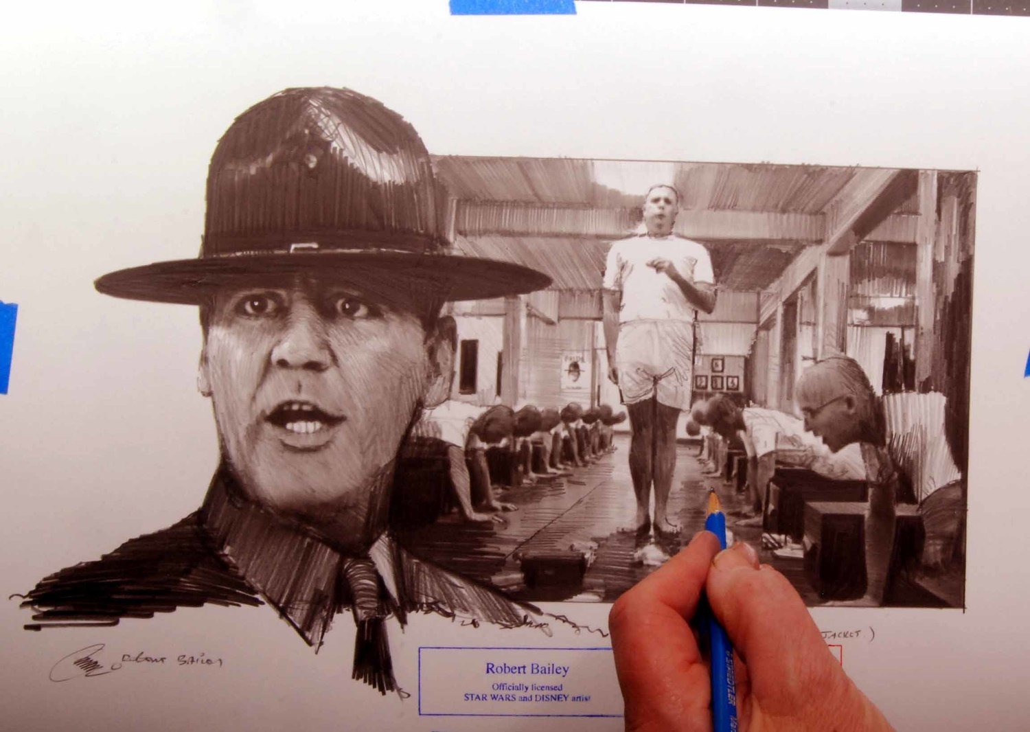 LOCKER FOOD LESSON.  (Full Metal Jacket).