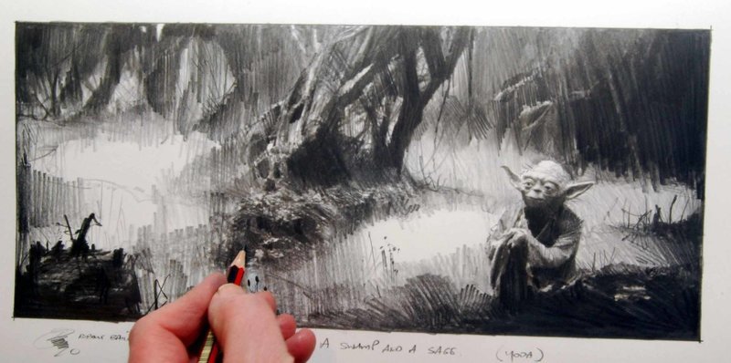 A SWAMP AND A SAGE.  (Yoda).