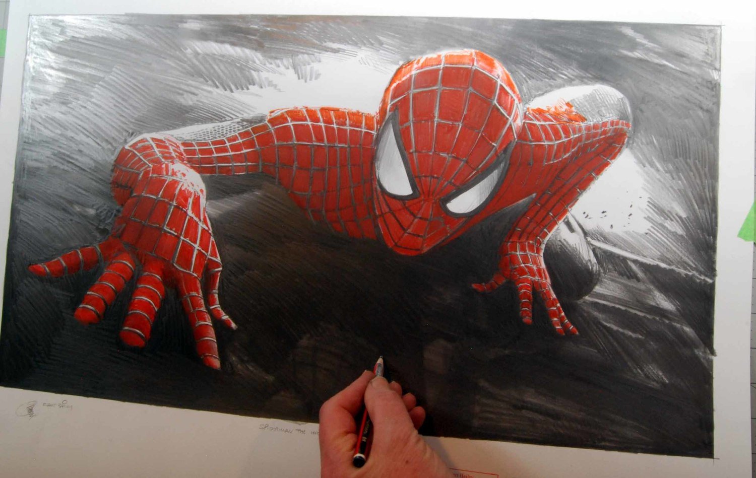SPIDERMAN THE INCREDIBLE.  (Medium Size).