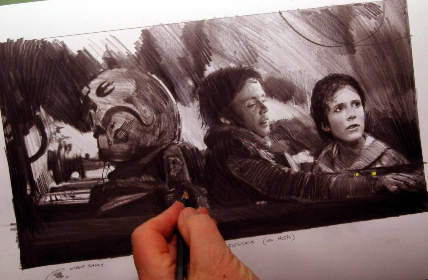 PRE-BATTLE BLESSING. (On Hoth).