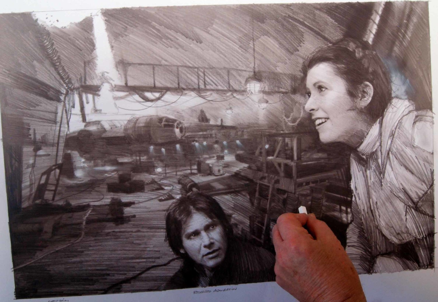 RESERVED ADMIRATION.  (Medium Size).