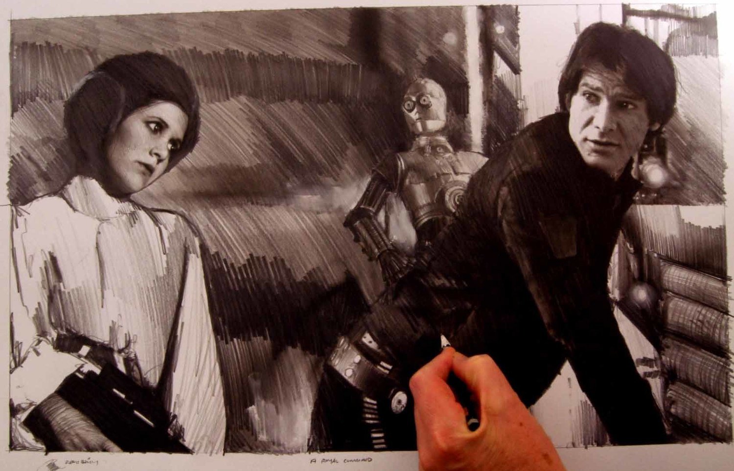 A ROYAL COMMAND.  (Medium Size).