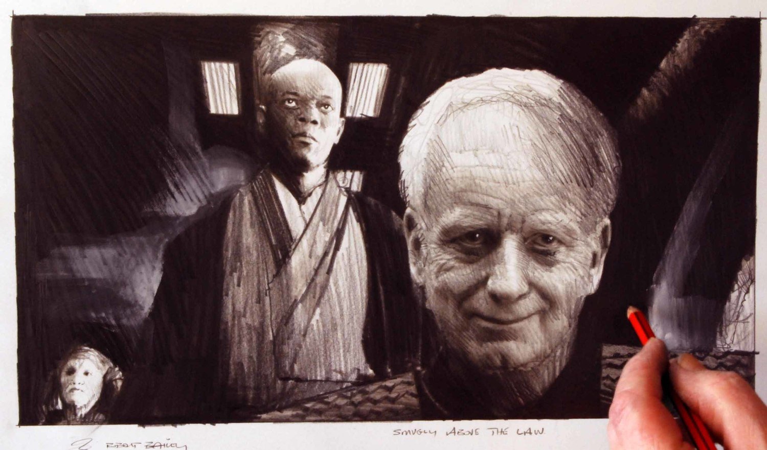 SMUGLY ABOVE THE LAW.