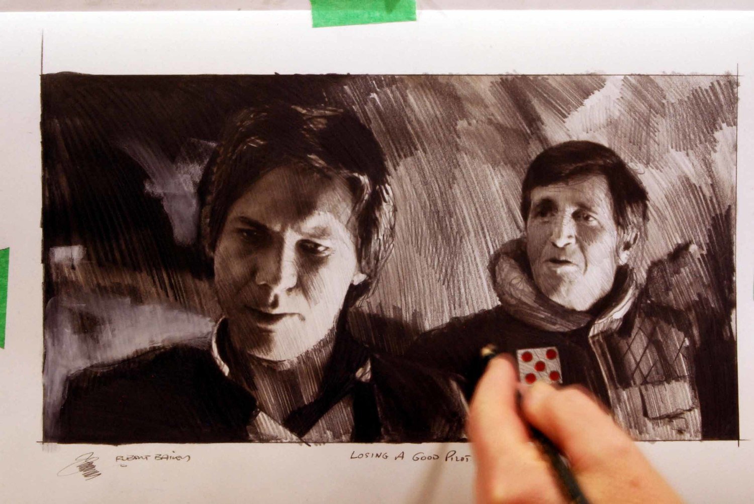 LOSING A GOOD PILOT. (On Hoth).