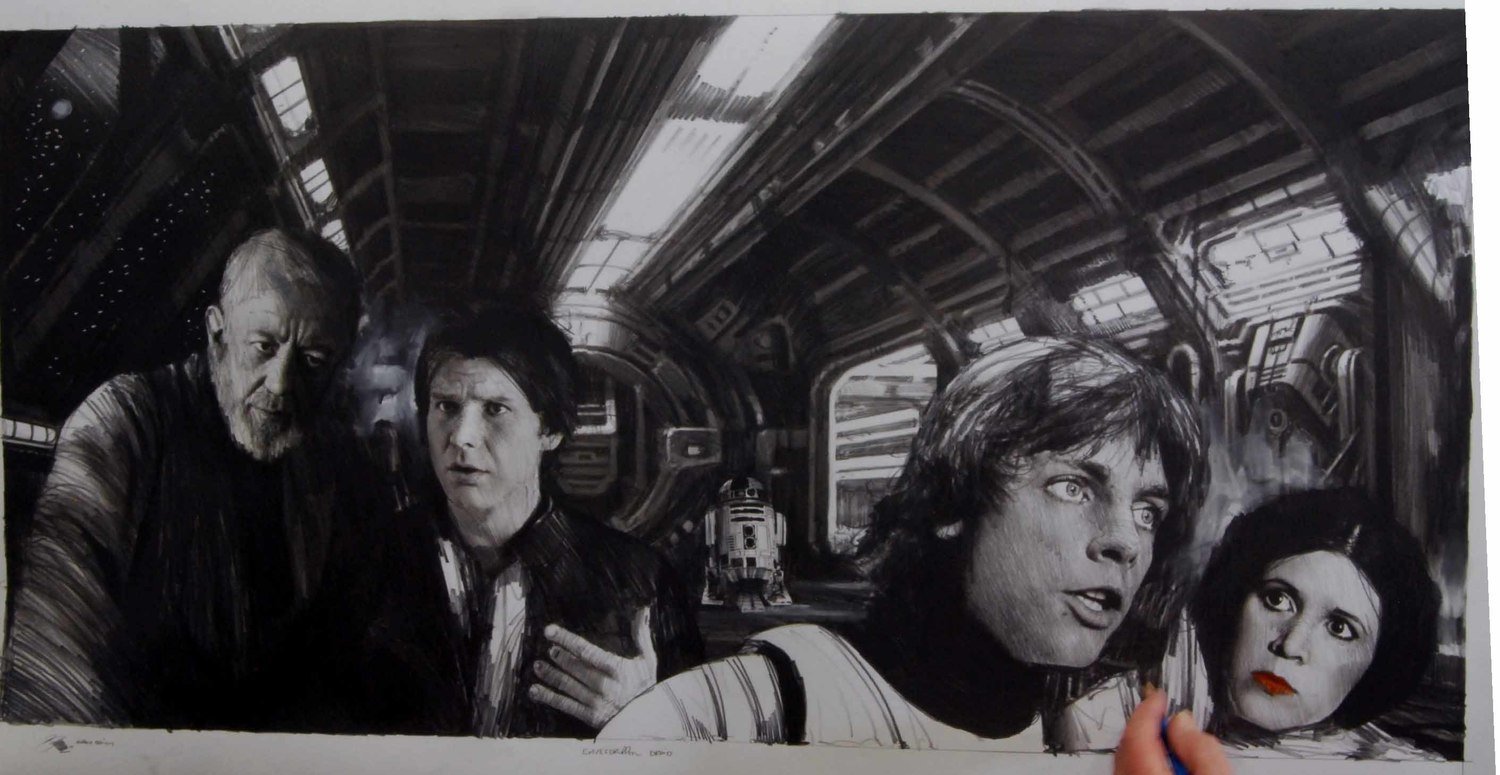 EAVESDROPPER DROID.  (Large Size).