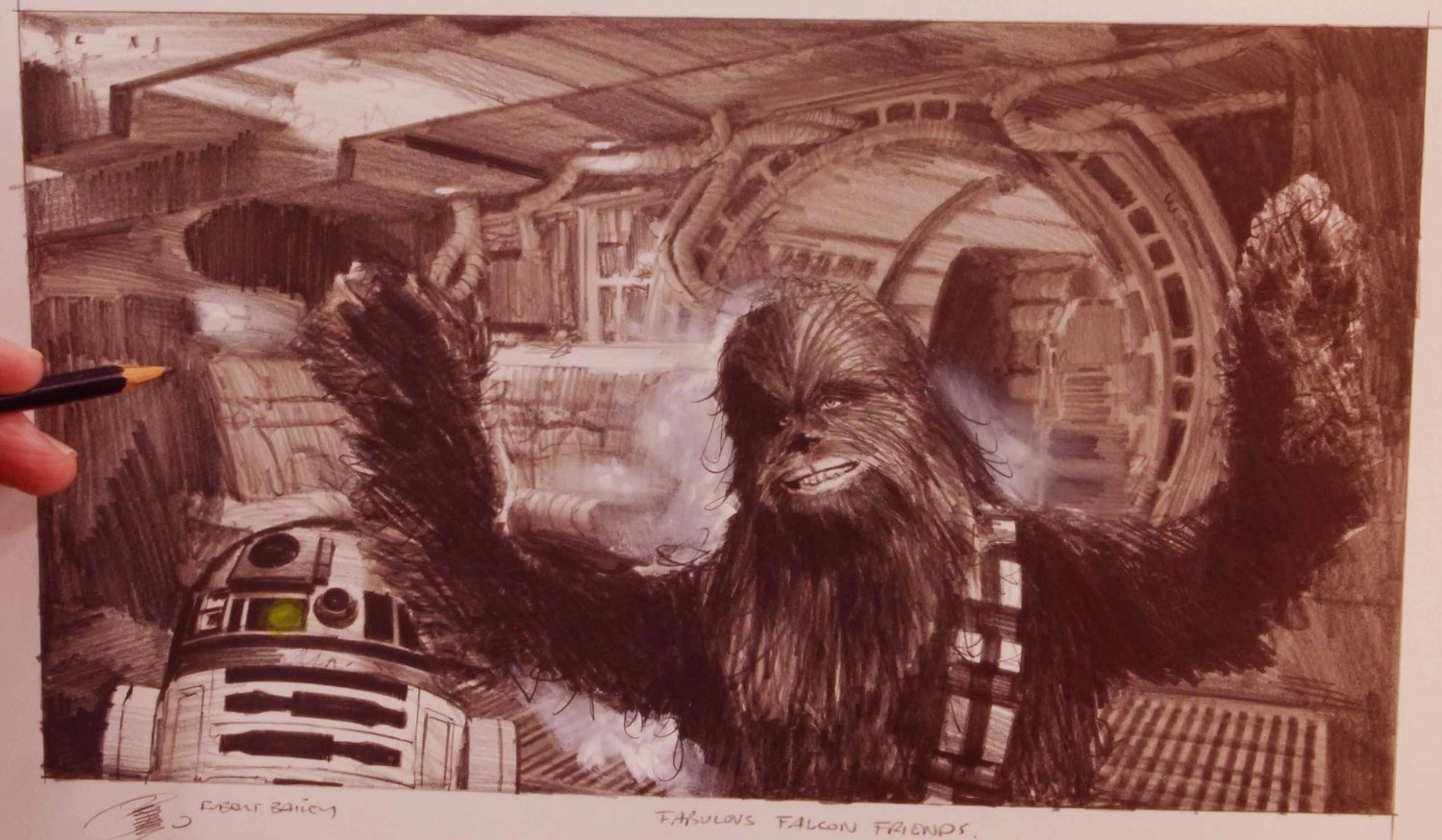 FABULOUS FALCON FRIENDS.