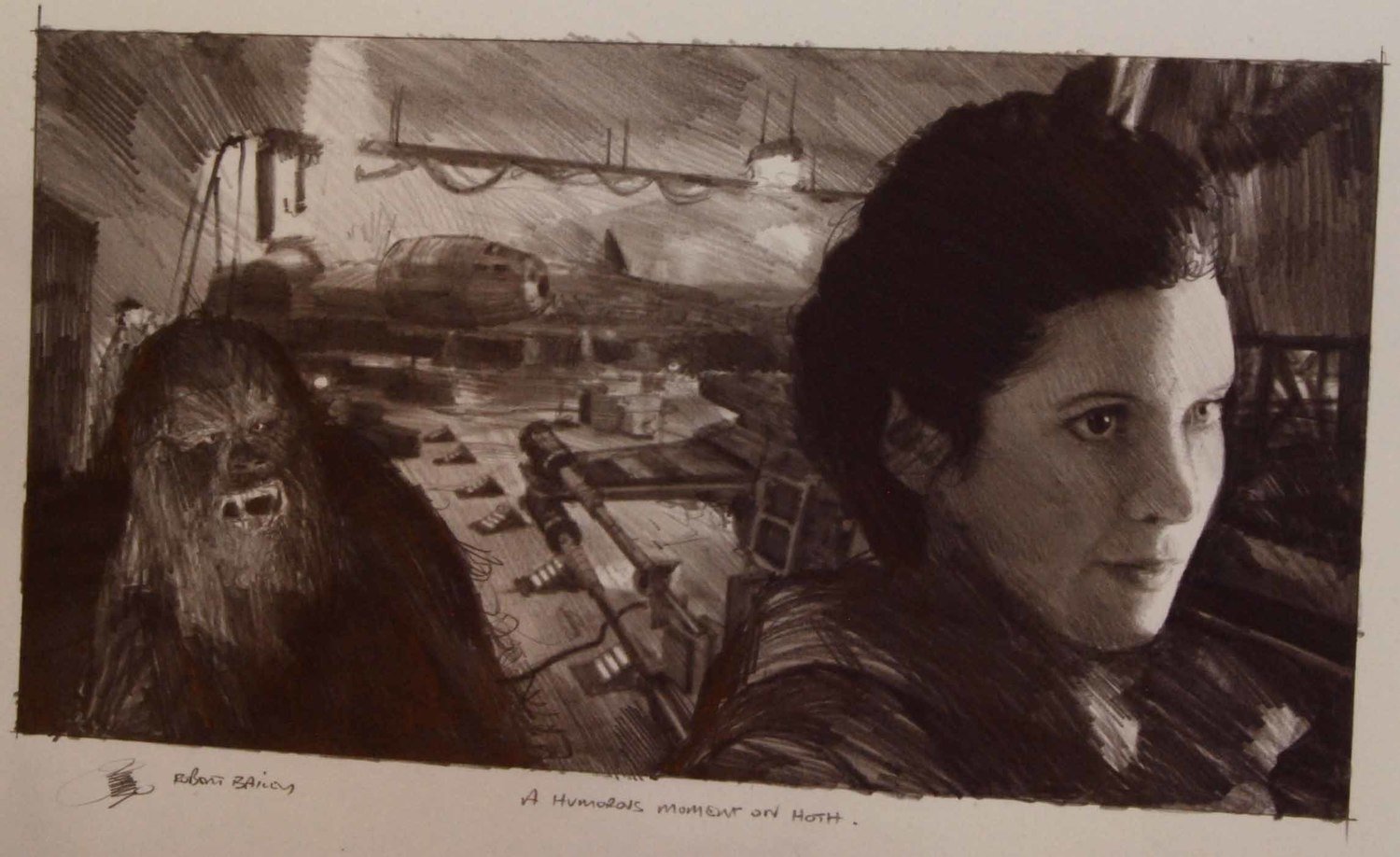 A HUMOROUS MOMENT ON HOTH.