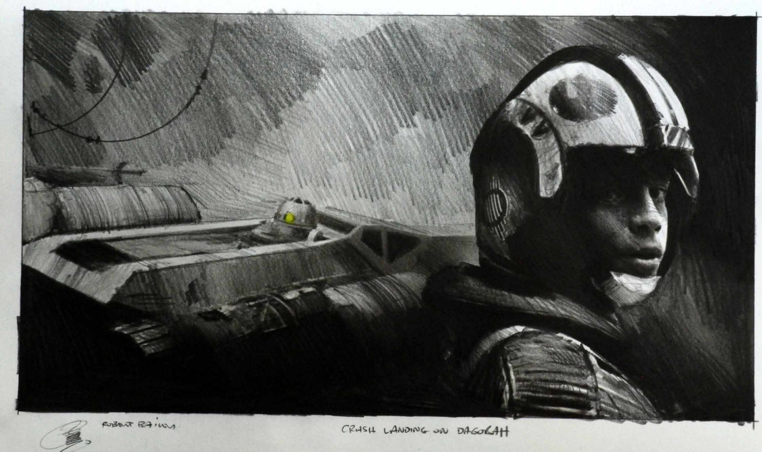 CRASH LANDING ON DAGOBAH.