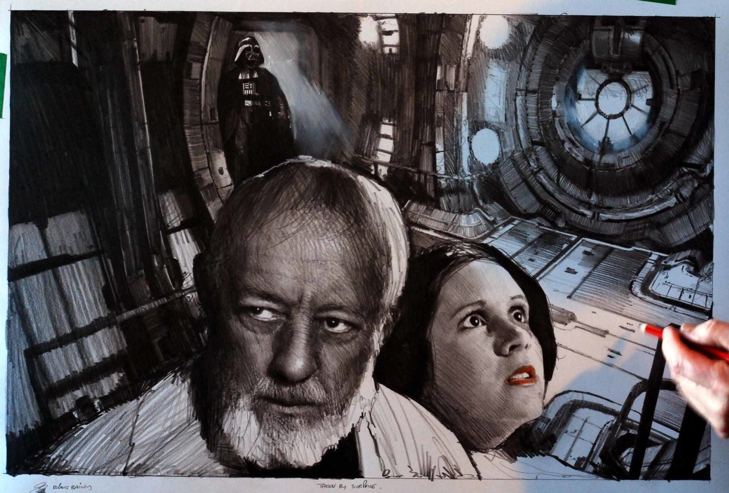 TAKEN BY SURPRISE.  (Medium Size).