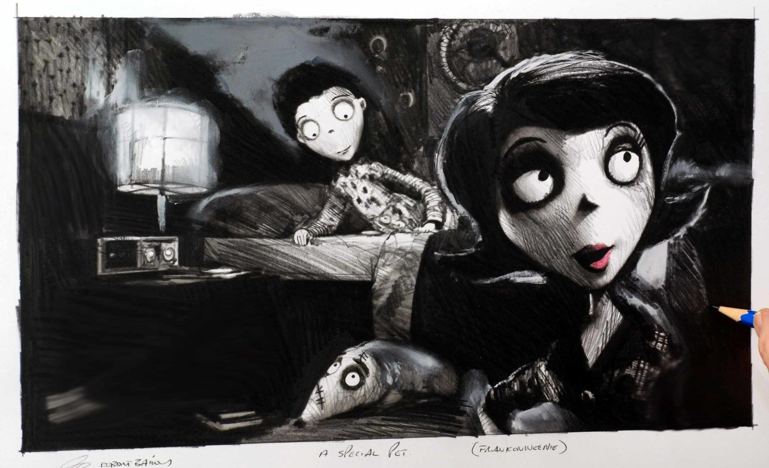 A SPECIAL PET. (Frankenweenie).