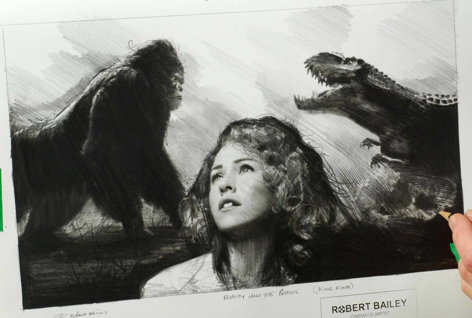 BEAUTY AND THE BEASTS. (King Kong).