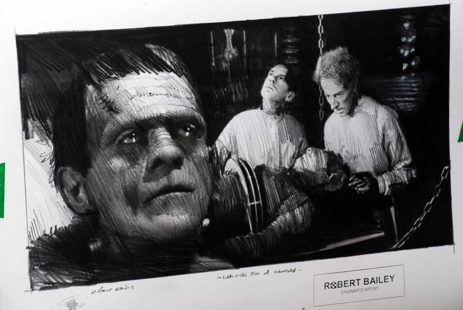 WAITING FOR A WOMAN.