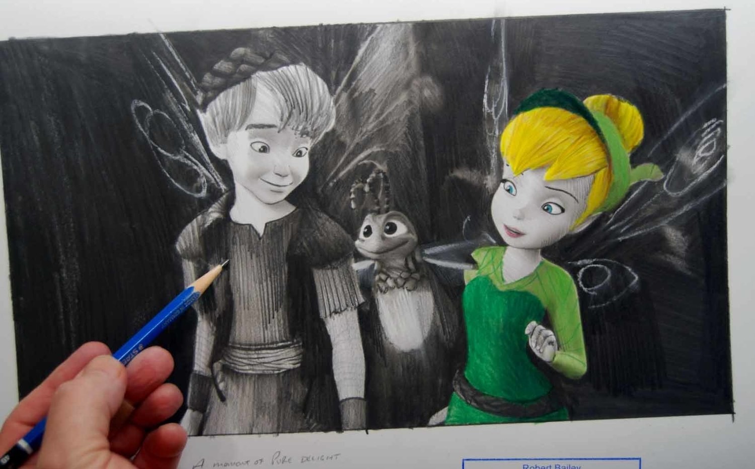 A Moment of Pure Delight. (Tinker Bell).