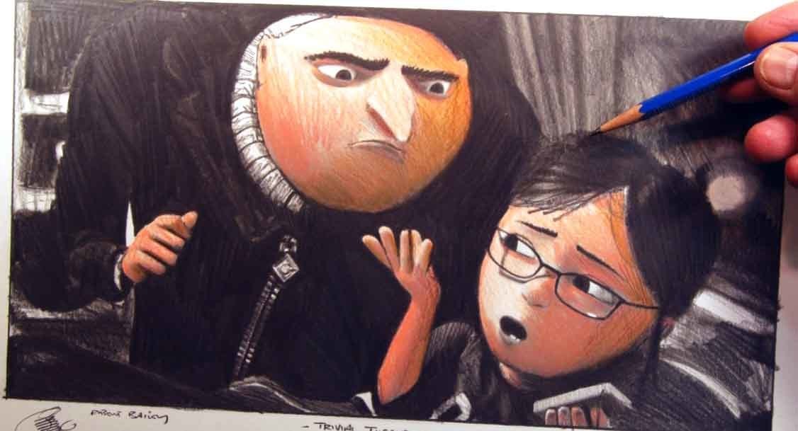 Trivial Tussle. (Despicable Me 2).