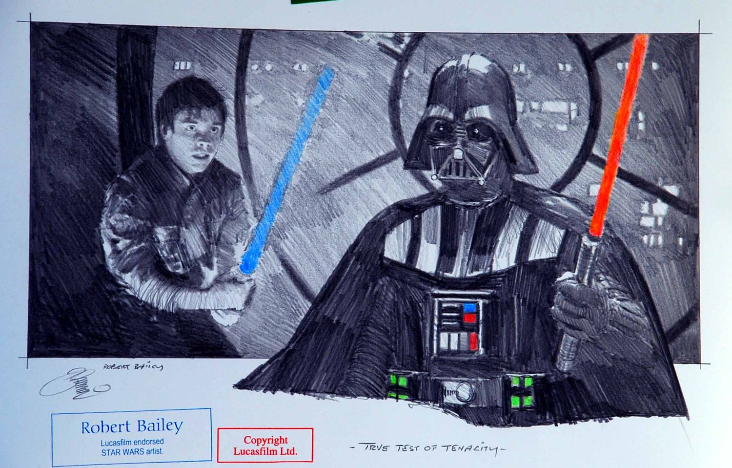 TRUE TEST OF TENACITY.