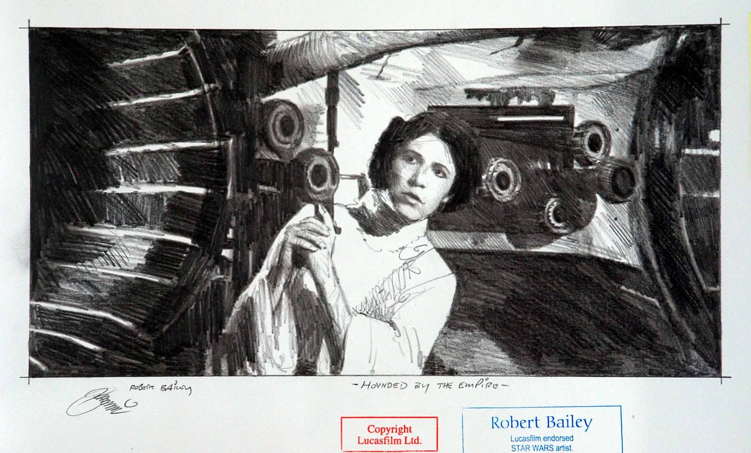 HOUNDED BY THE EMPIRE.