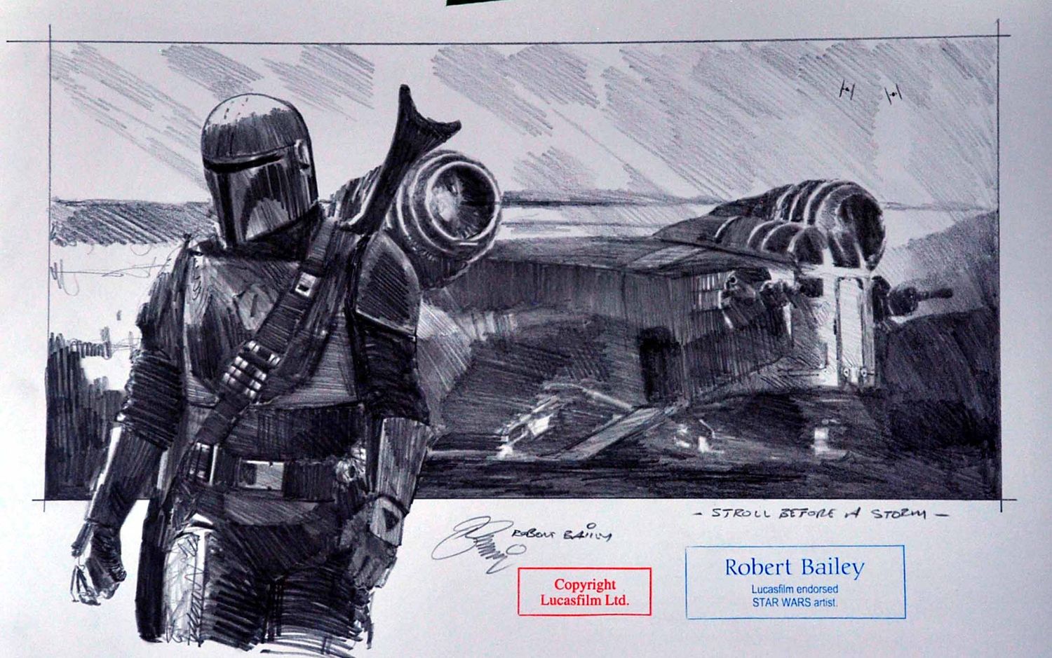 STROLL BEFORE A STORM.