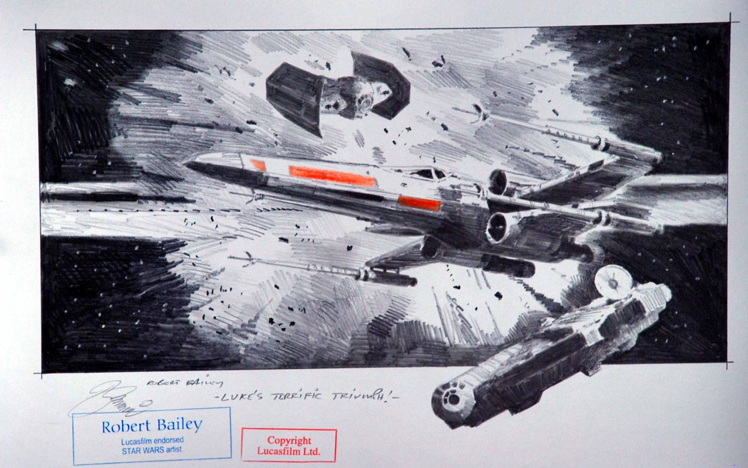 LUKE'S TERRIFIC TRIUMPH.