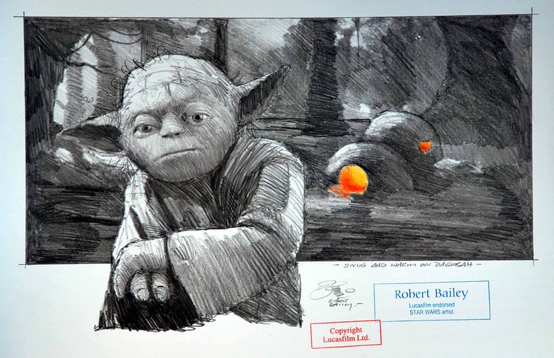 SNUG AND WARM ON DAGOBAH.