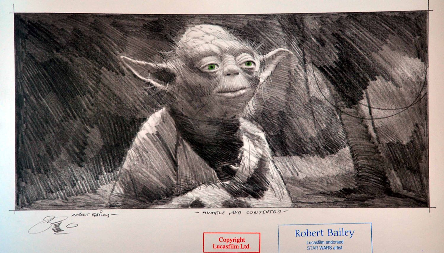 HUMBLE AND CONTENTED.