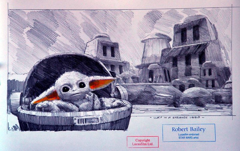 WAIF IN A STRANGE WORLD.