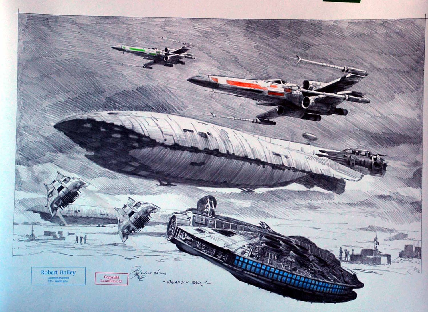 ABANDON BASE!  (Medium Size).