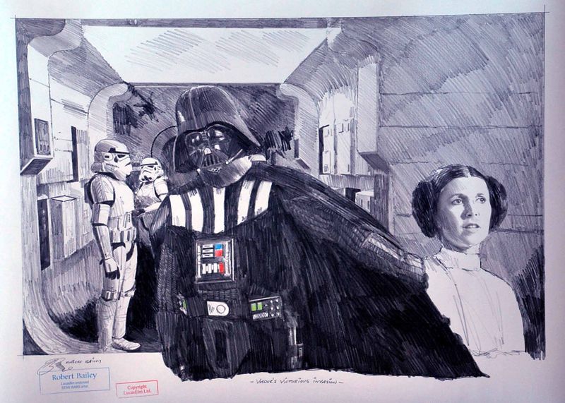 VADER'S VICTORIOUS INVASION.  (Medium Size).