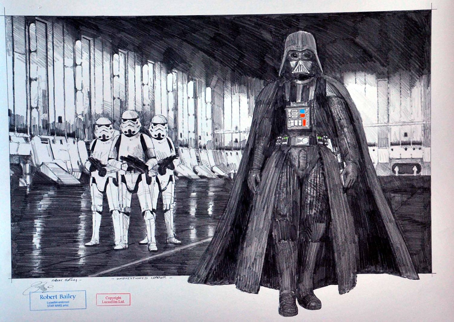 UNQUESTIONED LEADER.  (Medium Size).