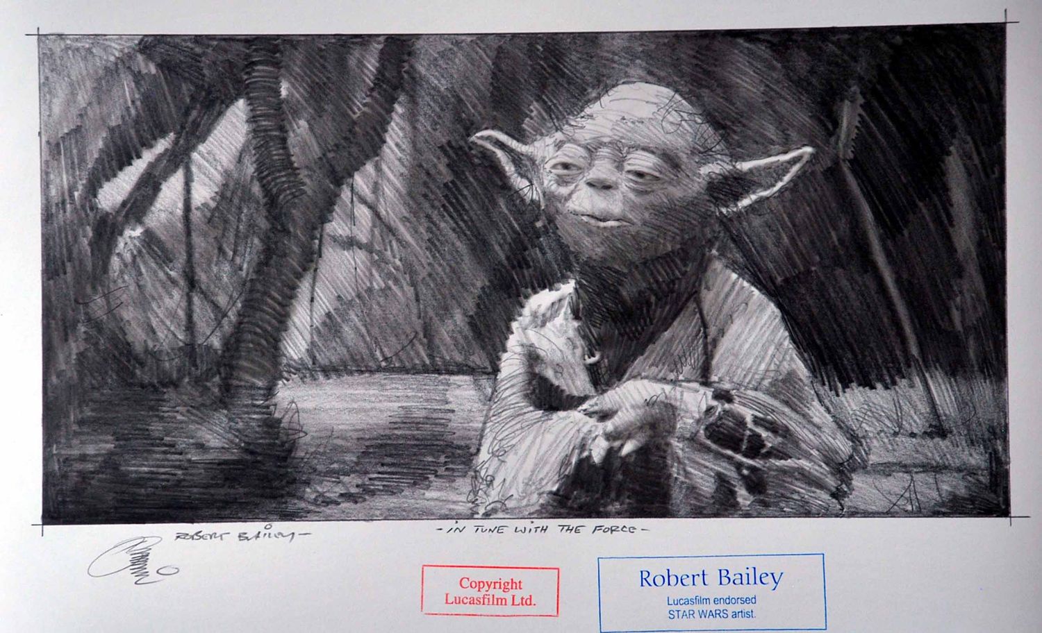 IN TUNE WITH THE FORCE.