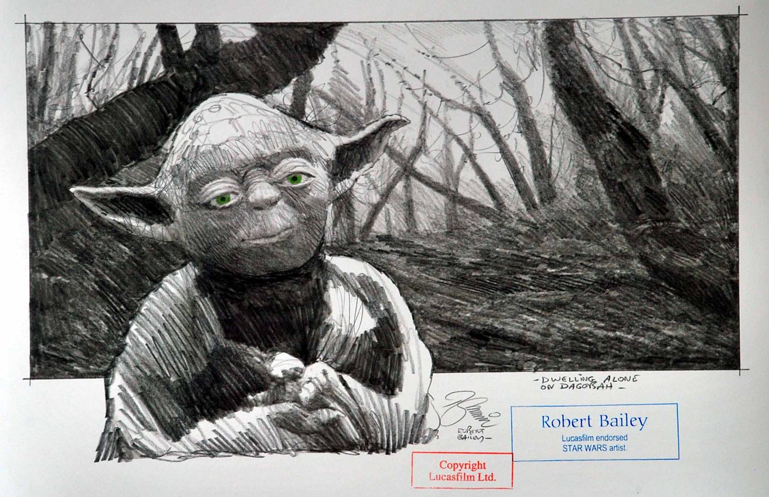 DWELLING ALONE ON DAGOBAH.