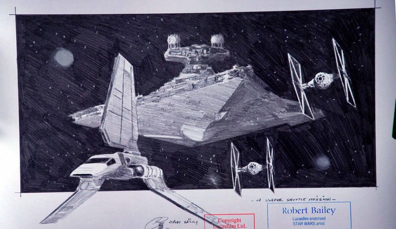 A VADER SHUTTLE MISSION.