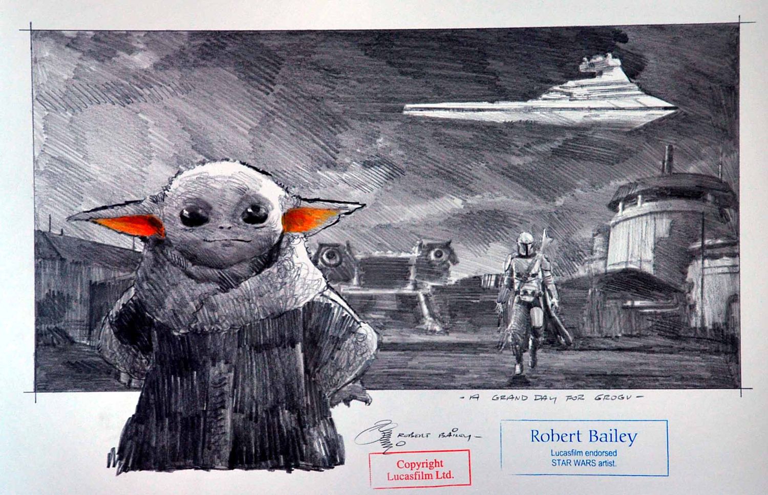 A GRAND DAY FOR GROGU.