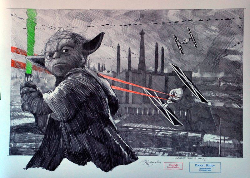 SAVAGE SITH ATTACK!  (Medium Size).