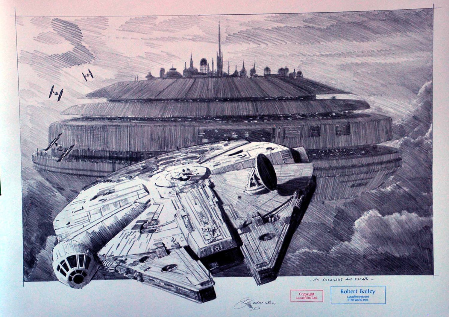 AN ESCAPADE AND ESCAPE. (Medium Size).