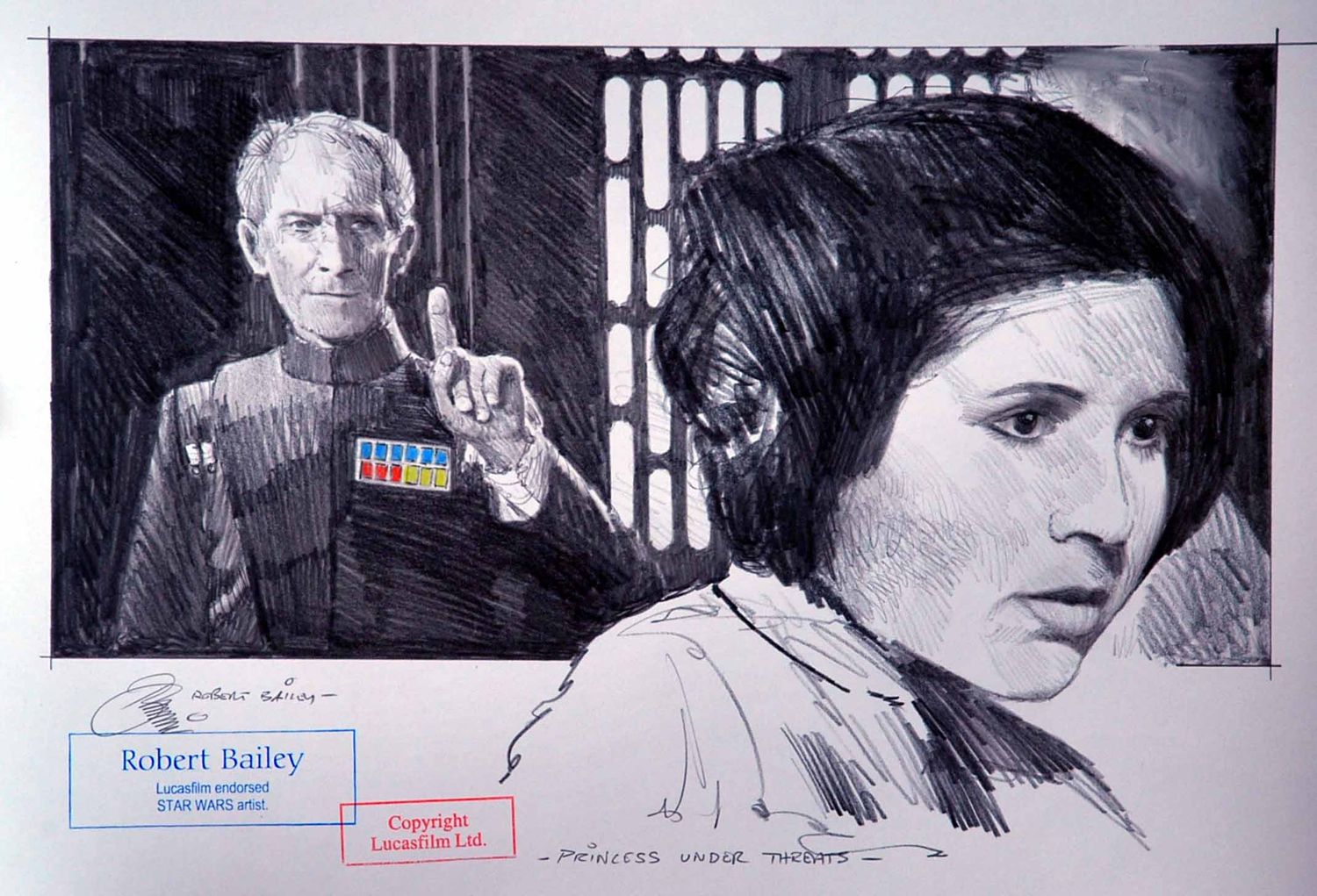 PRINCESS UNDER THREATS.