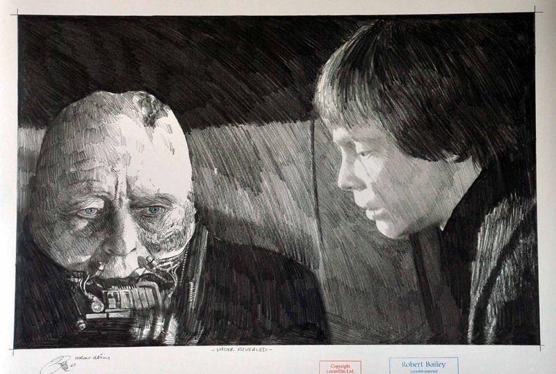 VADER REVEALED.  (Medium Size).