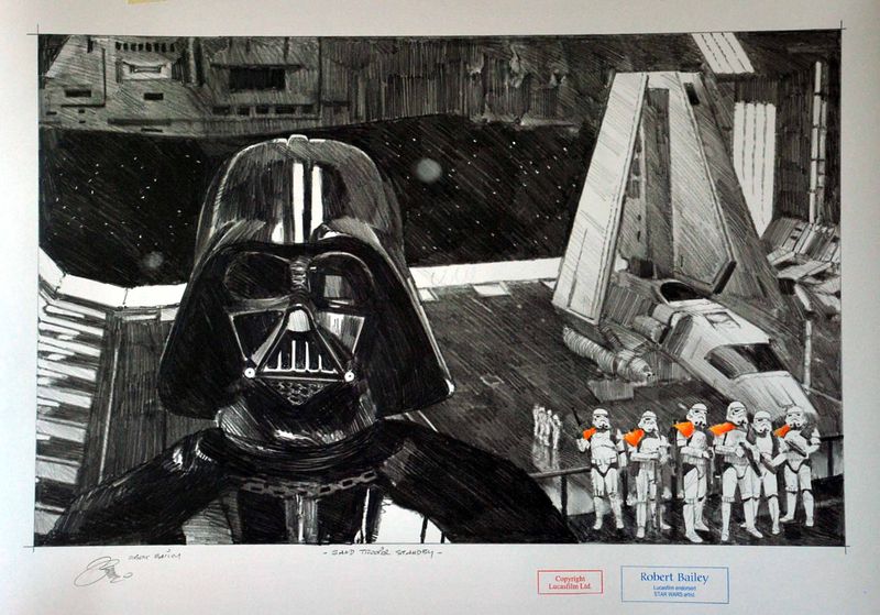 SAND TROOPER STANDBY.  (Medium Size).