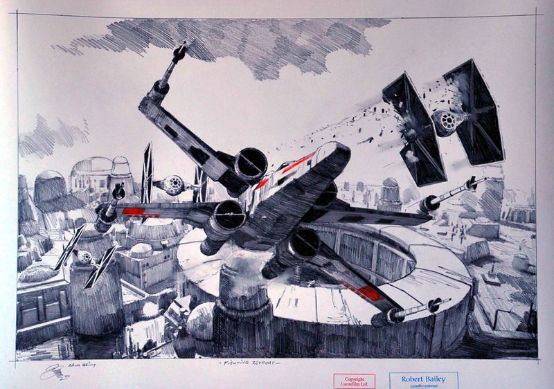 FIGHTING RETREAT.  (Medium Size).