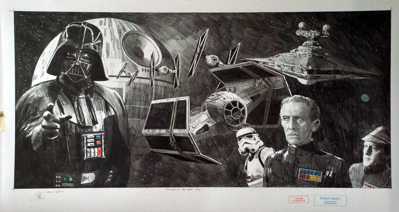 POWERS OF THE DARK SIDE.  (Large Size). 20" x 36"