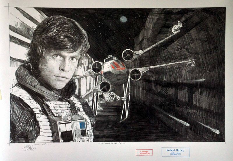 THE FORCE IN ACTION.  (Medium Size).