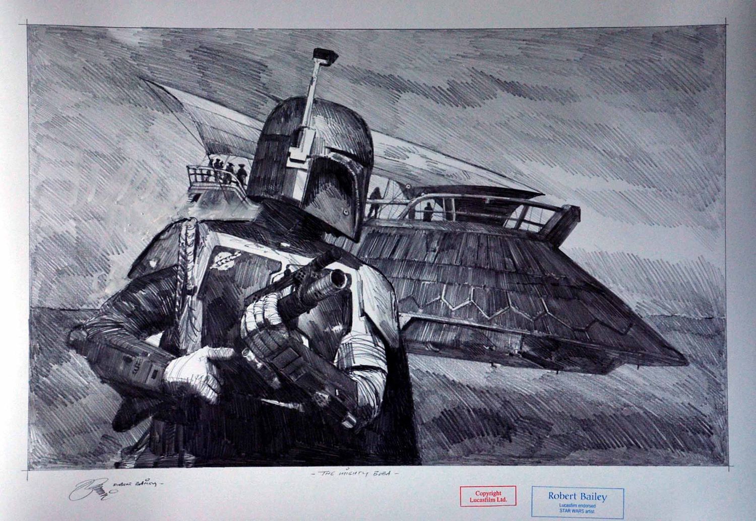 THE MIGHTY BOBA.  (Medium Size).