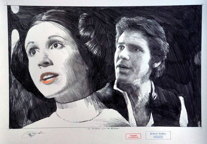NO PROGRESS WITH THE PRINCESS.  (Medium Size).