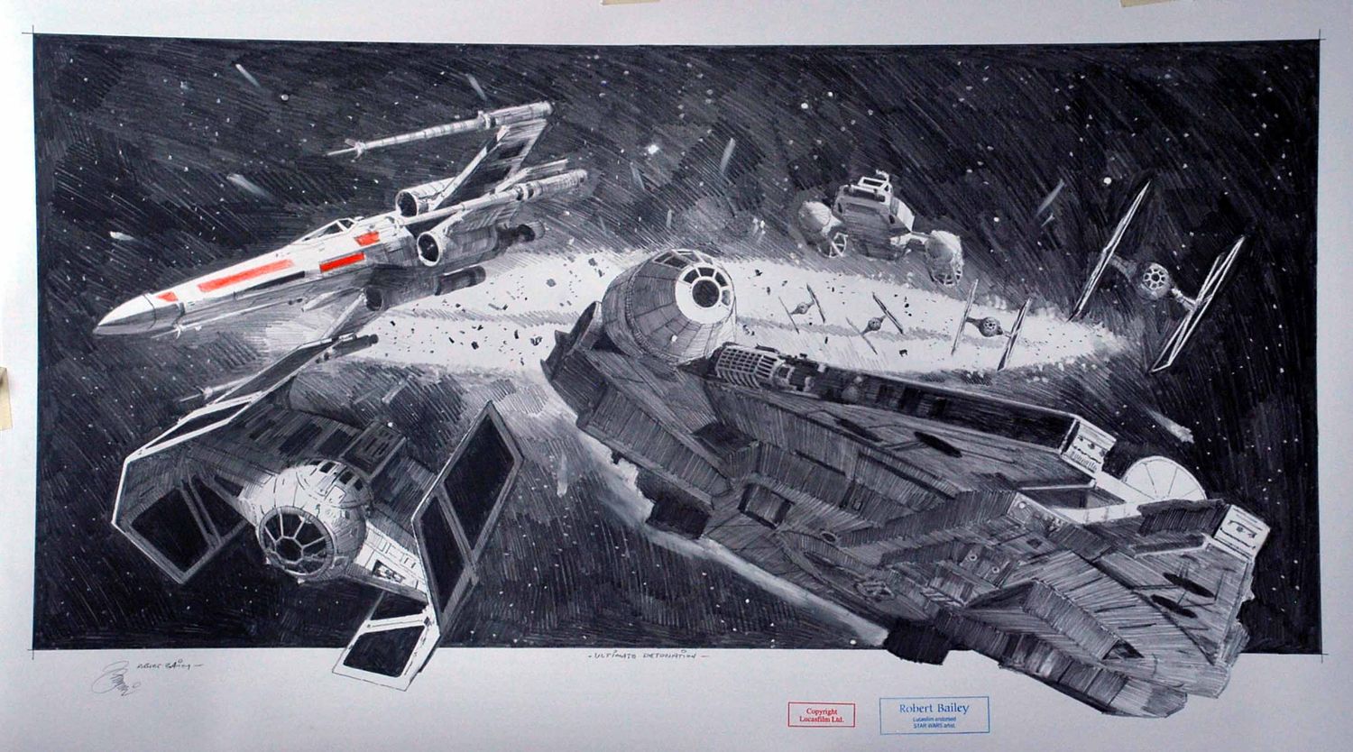 ULTIMATE DETONATION.  (Large Size).  20" x 36"