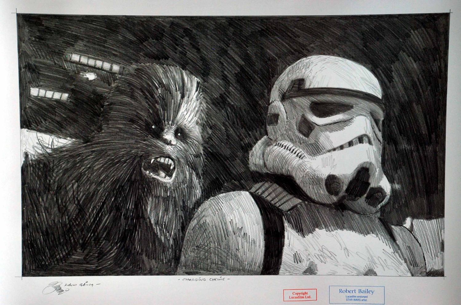 CHARGING CHEWIE.  (Medium Size).