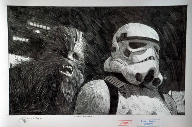 CHARGING CHEWIE.  (Medium Size).