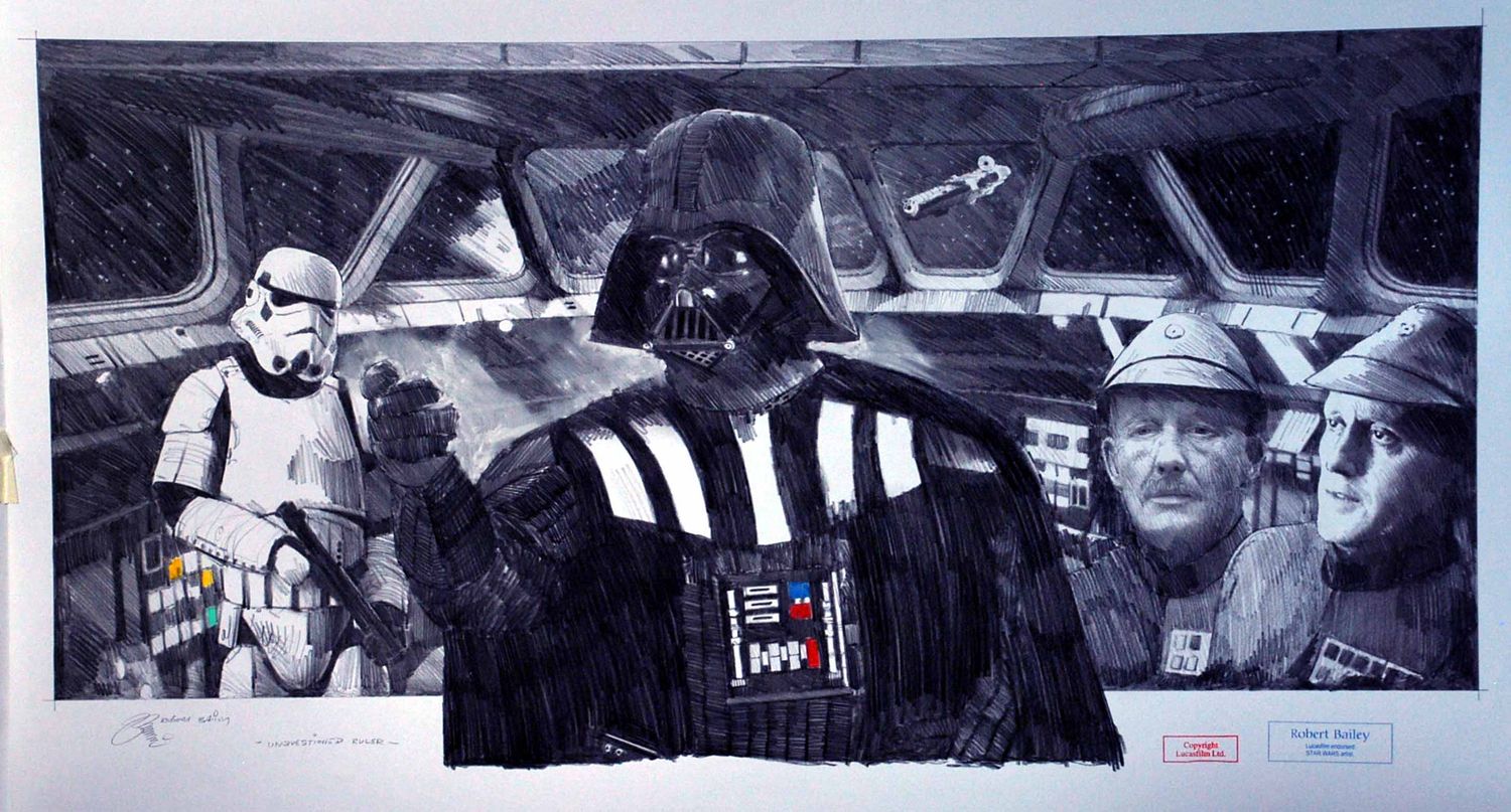 UNQUESTIONED RULER.  (Large Size). 20" x 36"