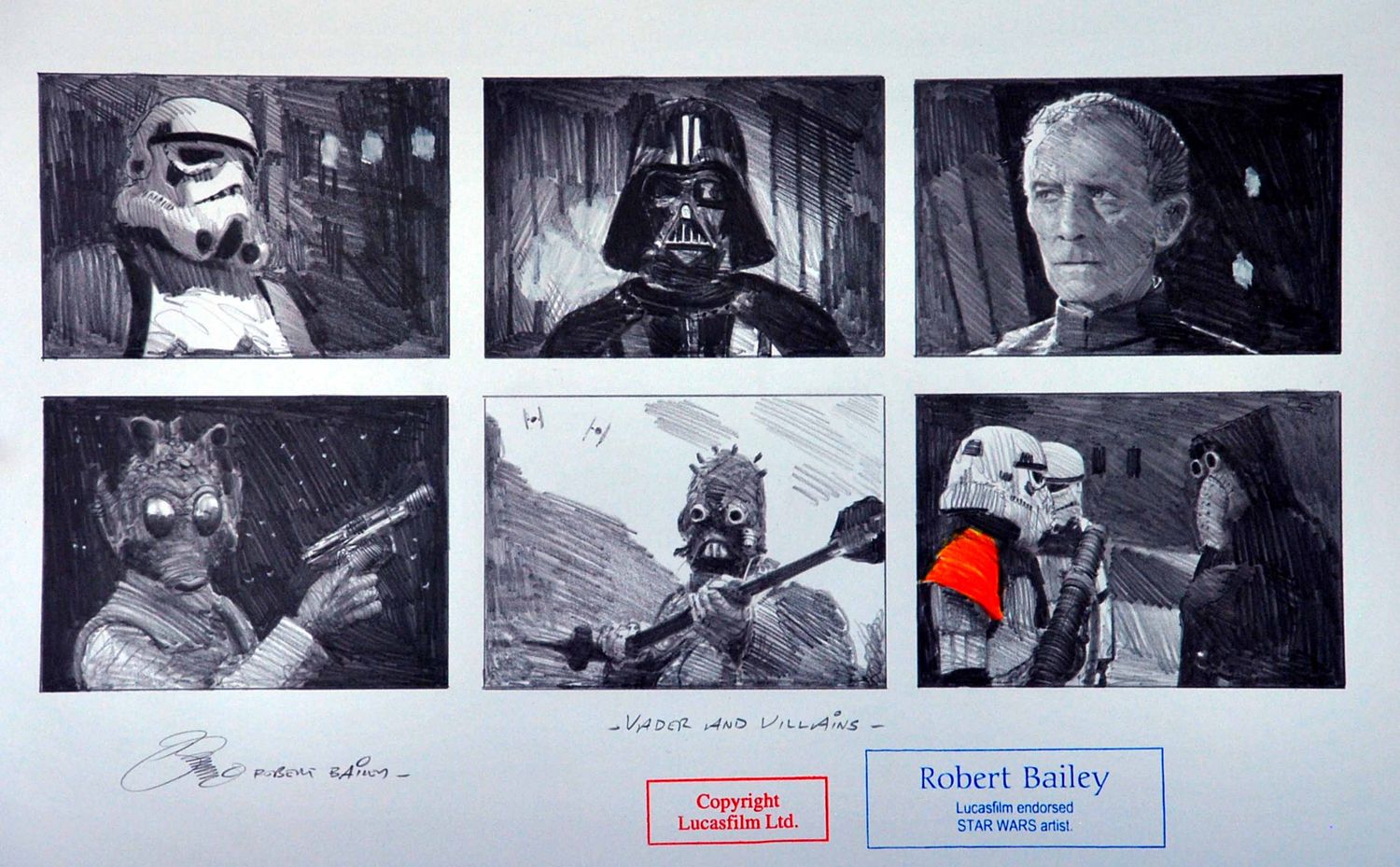 VADER AND VILLAINS.